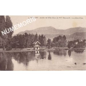 007 Voiron jardin de ville (don de Mme Beccard) la pi&egrave;ce d'eau