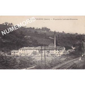 la Patini&egrave;re (Is&egrave;re) papeterie Lafuma-Navarre