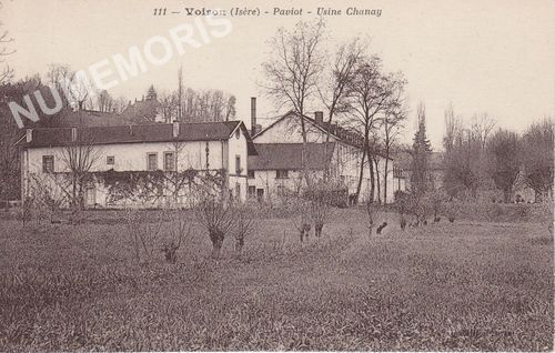 111 Voiron (Is&egrave;re) Paviot usine Chanay