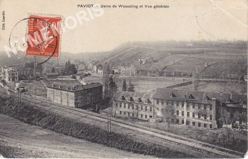 Paviot usine de Wesseling et vue g&eacute;n&eacute;rale