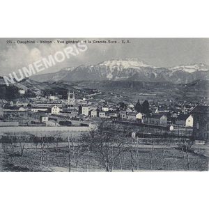 275 dauphin&eacute; Voiron vue g&eacute;n&eacute;rale et la Grande Sure E.R.