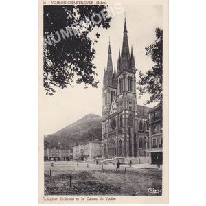 L'eglise St-Bruno et le coteau de Vouise