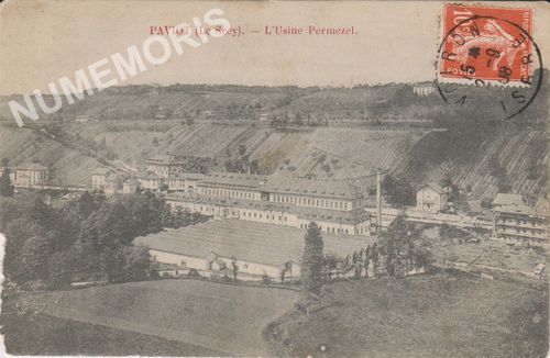 Paviot (le Scey) l'usine Permezel