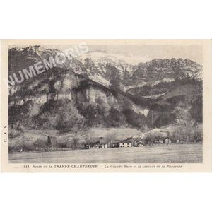 111 route de la Grande-Chartreuse la grande Sure et la cascade de la Pisserote