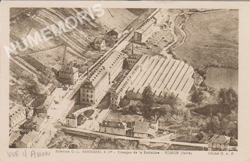 Soieries G-L Permezel & Cie Tissages de la Patin&egrave;re Voiron (Is&egrave;re)