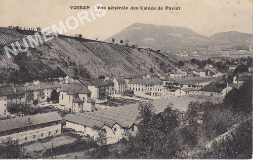 JG 064 Voiron vue g&eacute;n&eacute;rale des usines de Paviot