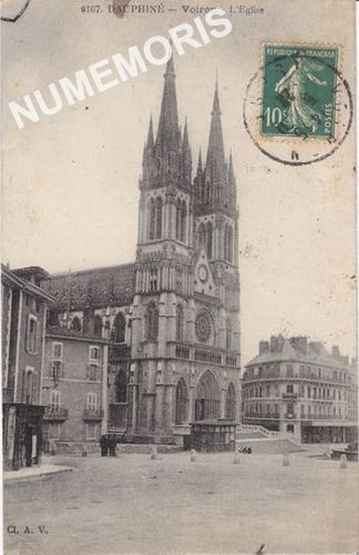 0167 Dauphin&eacute; Voiron l'Eglise