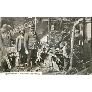 Explosion du bureau de tabac Billaudaz