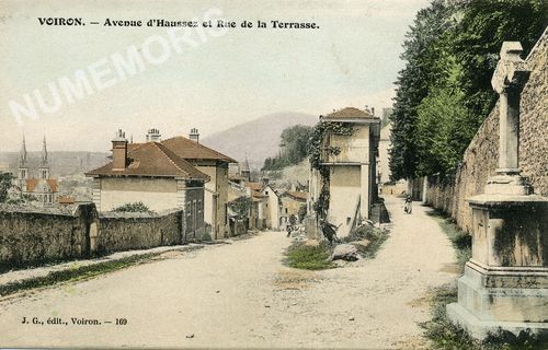 JG 169 Voiron avenue d'Haussez et rue de la Terrasse
