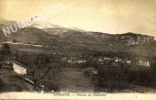 Coublevie plateau du Grandratz