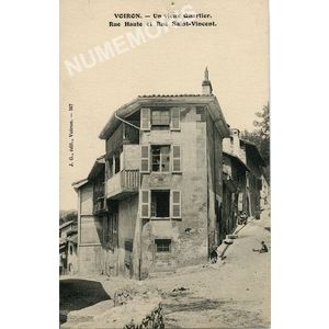 JG 167 Voiron un vieux quartier rue Haute et rue Saint-Vincent