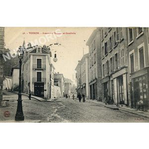 036 Voiron avenues d'Haussez et Gambetta