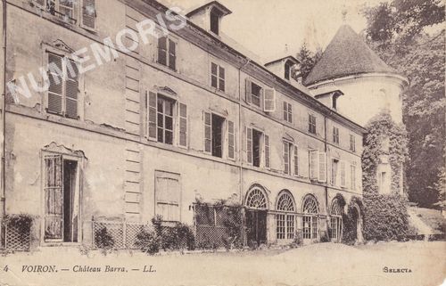 004 Voiron ch&acirc;teau Barra
