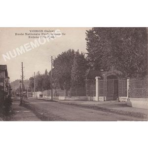 Voiron (Isère) Ecole Nationale Professionnelle Entrée principale