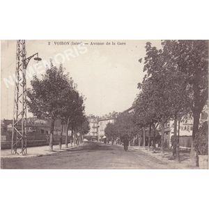 002 Voiron (Is&egrave;re) avenue de la Gare