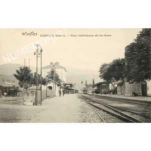 JG 152 Voiron (Is&egrave;re) vue int&eacute;rieure de la Gare