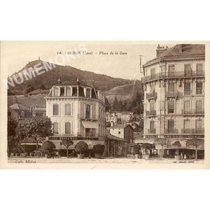 014 Voiron (Is&egrave;re) place de la gare
