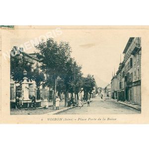 006 Voiron (Is&egrave;re) place porte de la Buisse