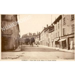 Voiron place Porte de la Buisse et le nouvel h&ocirc;pital