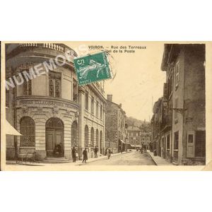 Voiron rue des Terreaux hôtel de la poste