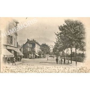 Voiron L'Avenue & la Rue de la Gare