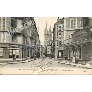 Le Dauphin&eacute; pittoresque ?? Voiron rue de la Gare