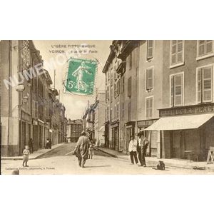 L'Is&egrave;re pittoresque Voiron rue de la Poste