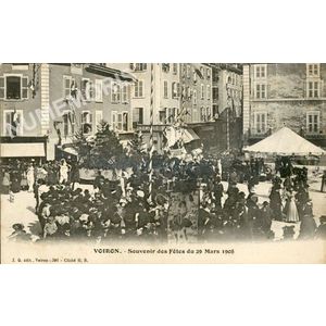 JG 391 Voiron souvenir des f&ecirc;tes de 1908