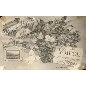 062 de Voiron je vous envoie ces fleurs