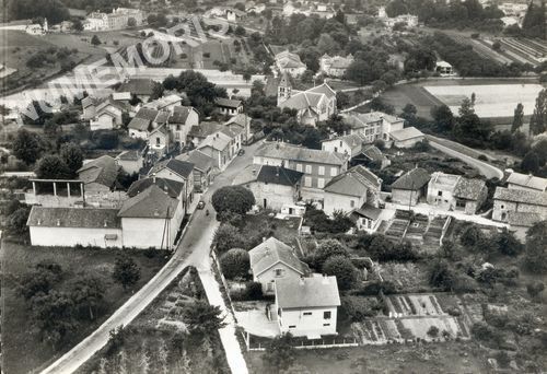 Coublevie (Is&egrave;re) I 21158 vue g&eacute;n&eacute;rale a&eacute;rienne