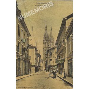 L'Is&egrave;re pittoresque Voiron rue de la Gare
