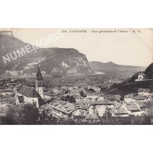026 Voreppe vue g&eacute;n&eacute;rale de l'is&egrave;re