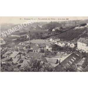 036 Voiron (Is&egrave;re) vue g&eacute;n&eacute;rale des usines