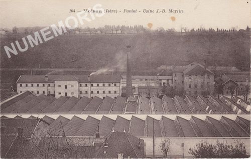104 Voiron (Is&egrave;re) Paviot usine J. B. Martin