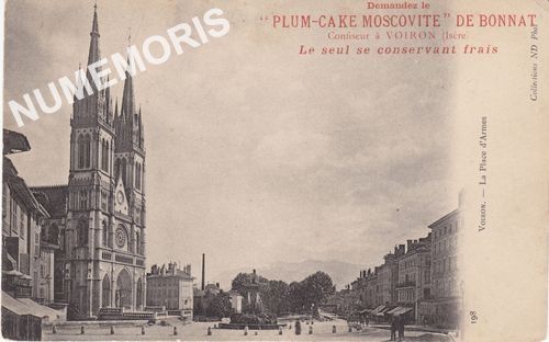 198 Voiron la place d'Armes