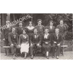 conscrits de St Etienne de Crossey en 1934