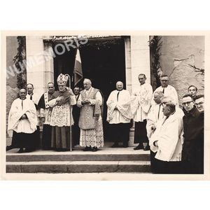 Saint-Etienne-de-Crossey jubil&eacute; du P&egrave;re Terpend en 1958