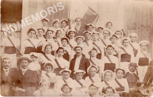 Gymnastique de Paviot en 1910