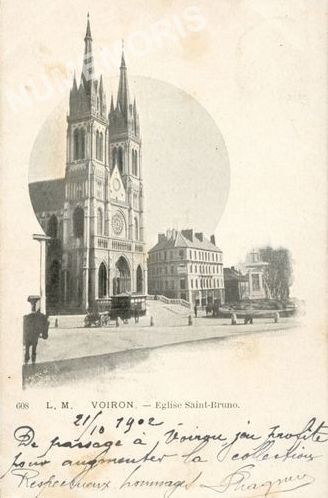 608 L. M. Voiron Eglise Saint-Bruno