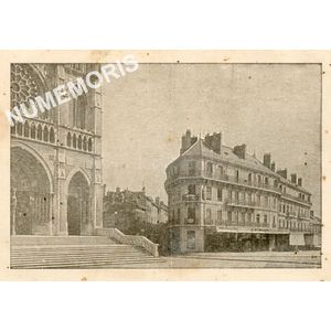 carte publicitaire magasin Salomon