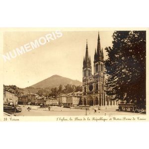 038 Voiron l'&eacute;glise, place de la R&eacute;publique et N.D. de Vouise