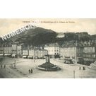 JG 132 Voiron Place de la r&eacute;publique et coteau de la Vouise