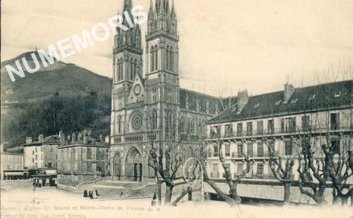 Voiron Eglise Saint-Bruno et Notre Dame de Vouise