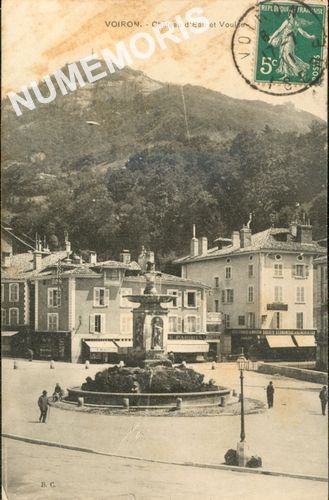 Voiron ch&acirc;teau d'eau et Vouise