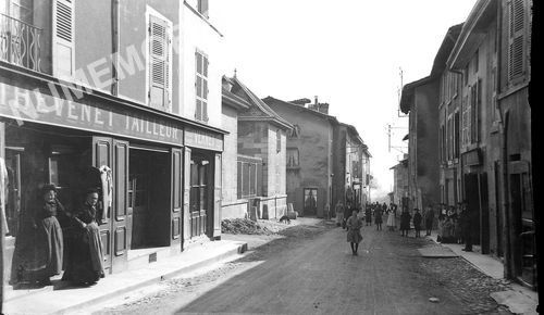 Voreppe : rue dans le centre