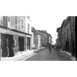 Voreppe : rue dans le centre