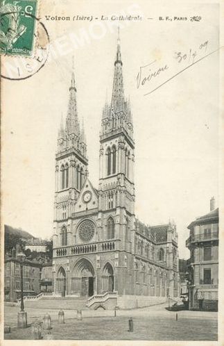 Voiron (Is&egrave;re) la cath&eacute;drale