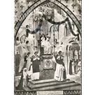 St Dominique re&ccedil;oit le rosaire, peint par Girard