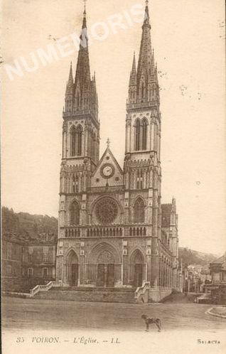 035 Voiron l'&eacute;glise LL