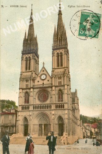 Voiron (Is&egrave;re) Eglise saint Bruno